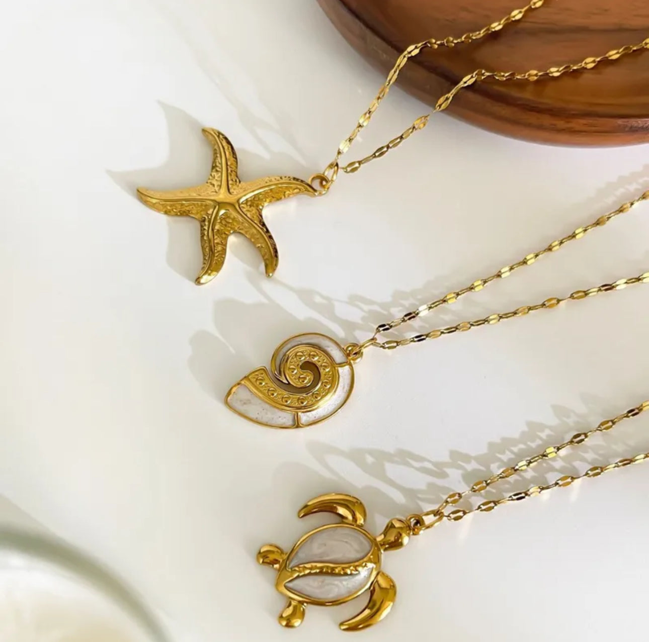 Beach Starfish Necklaces