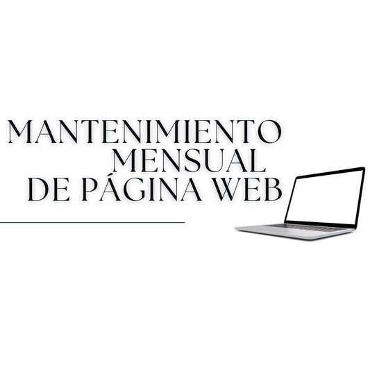 Mantenimiento Página Web