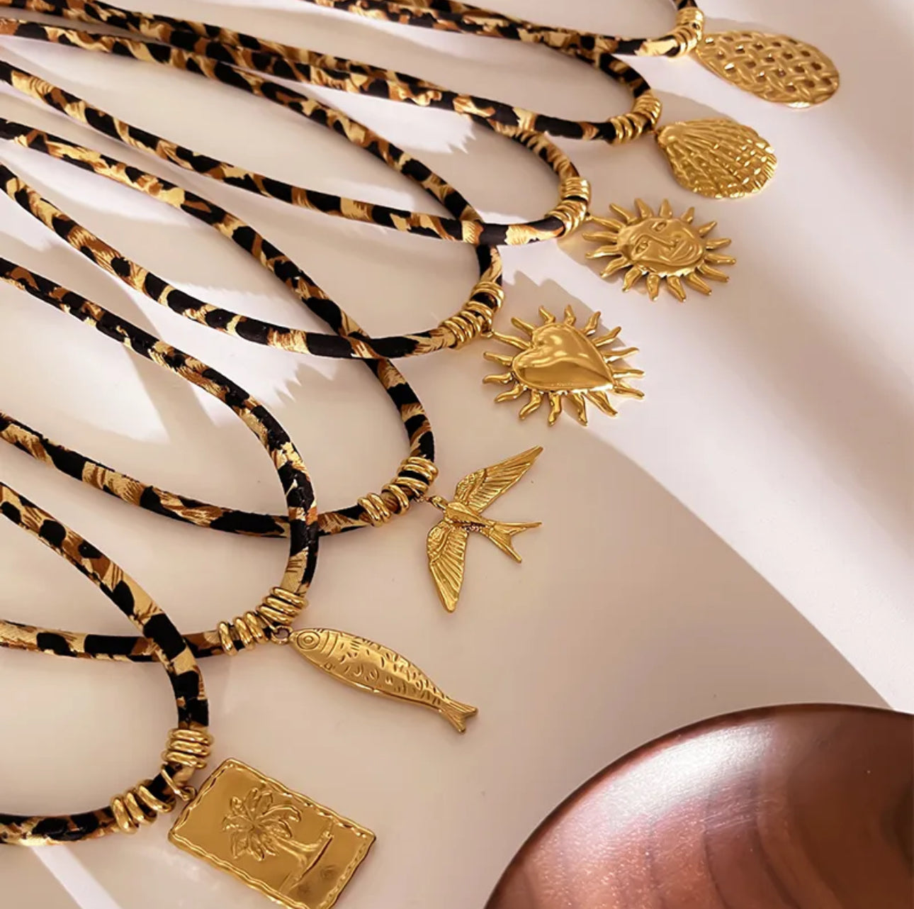 Nylon Beach Necklaces