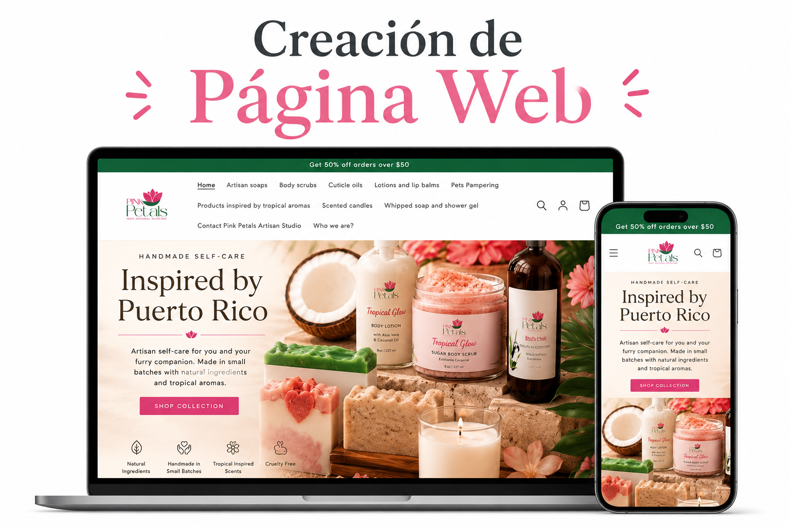 Creación de Página Web + Módulos de enseñanza GRATIS